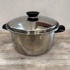 Seal-O-Matic 3 Ply Stainless Steel 18/8 Dutch Oven/Stock Pot Made in USA